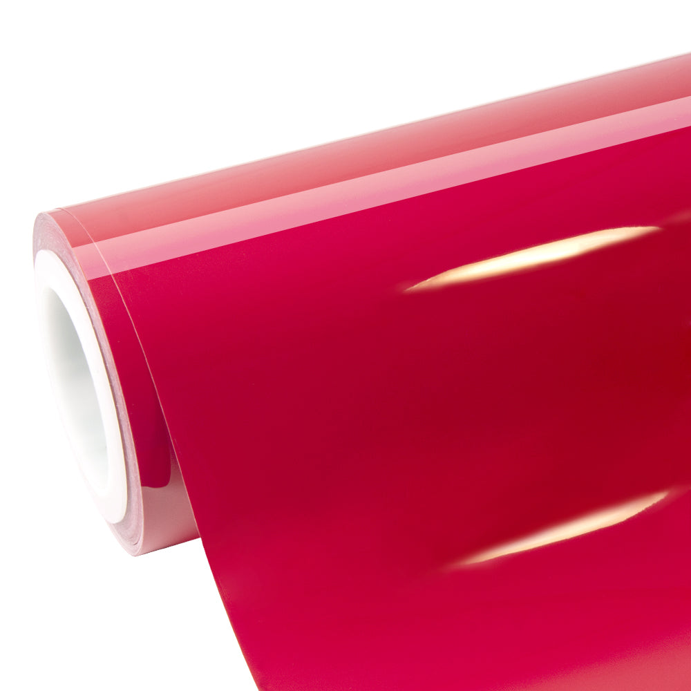 Super Glossy Carmine Red Vinyl Wrap