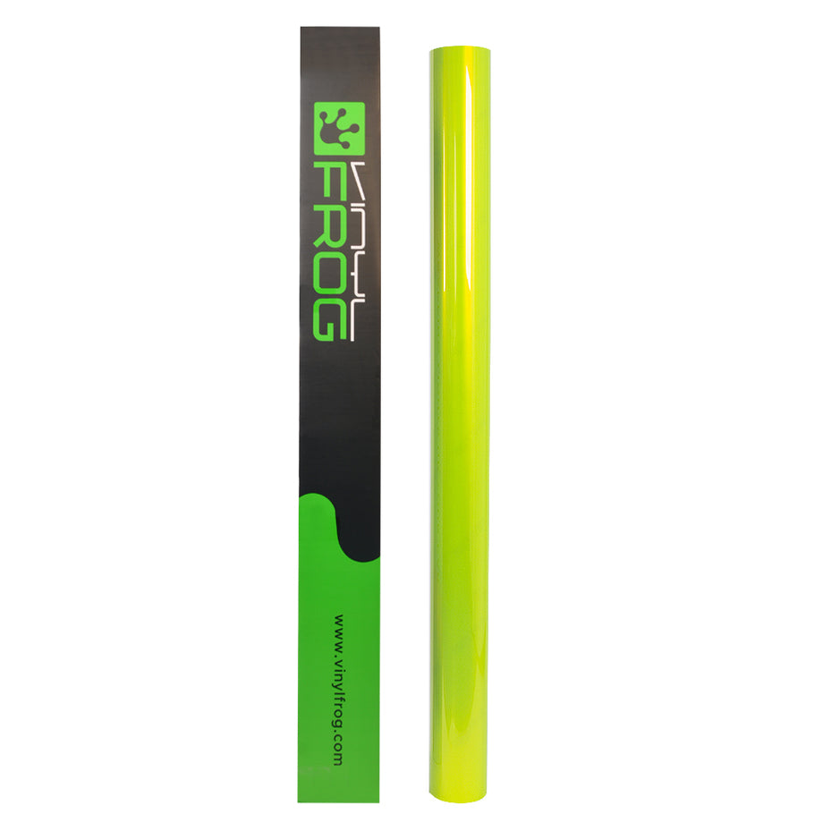 Candy Metallic Neon Yellow Vinyl Wrap