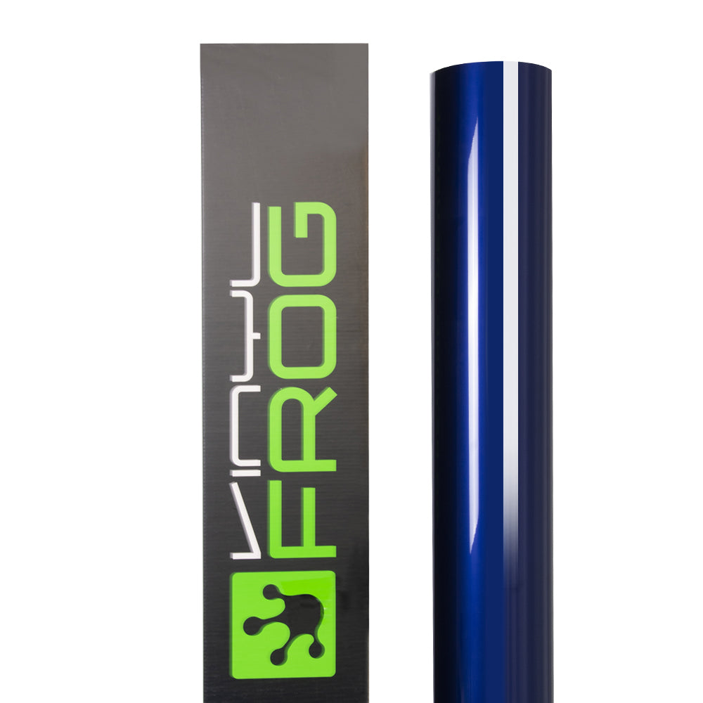 Glossy Metallic Cobalt Blue Vinyl Wrap