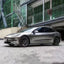 Glossy Metallic Silver Gray Vinyl Wrap