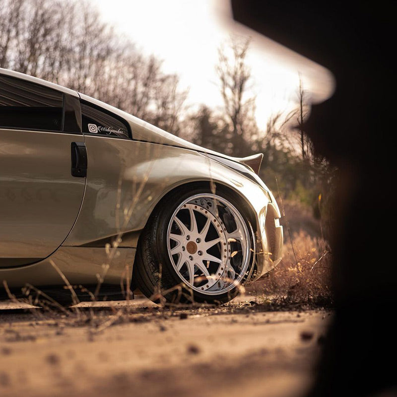 Glossy Metallic Glitter Champagne / Millennium Jade Vinyl Wrap