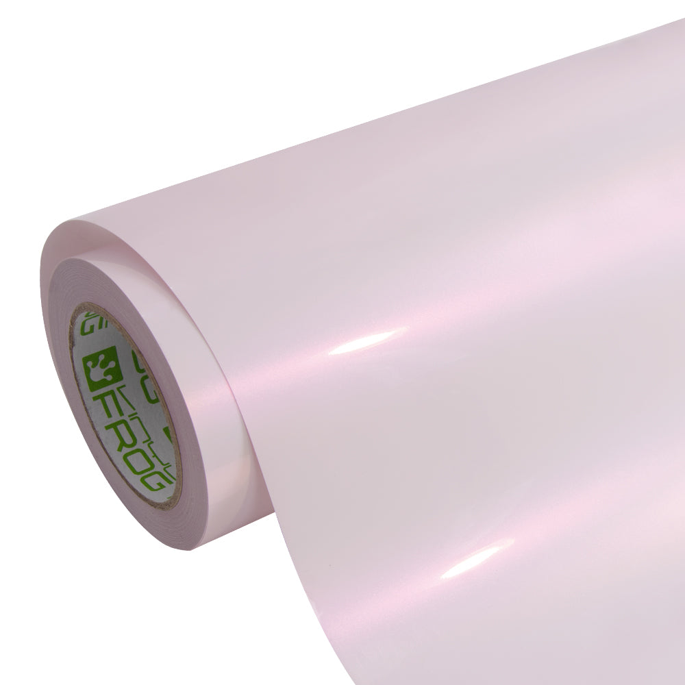 Candy Metallic Pink White Vinyl Wrap