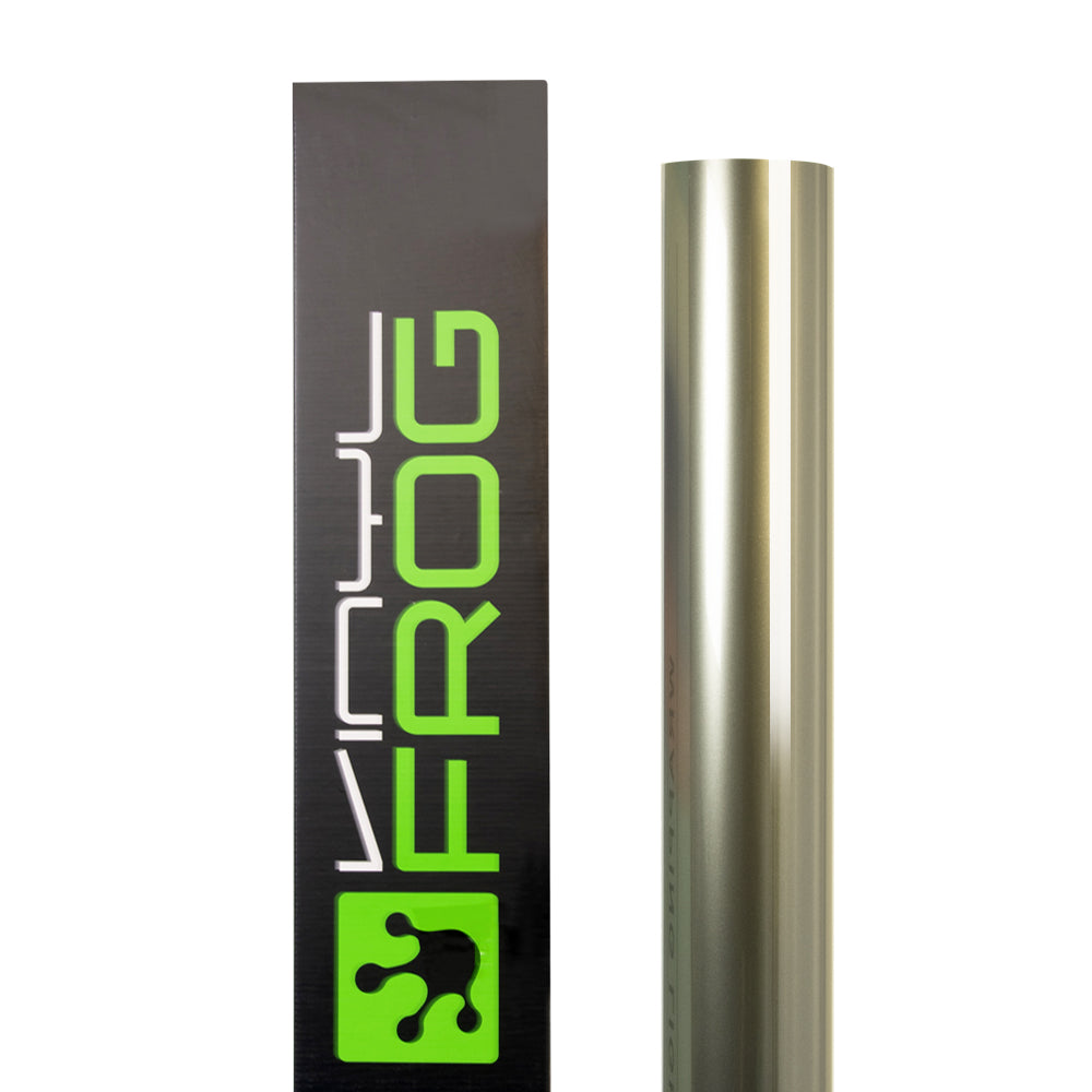 Glossy Metallic Glitter Champagne / Millennium Jade Vinyl Wrap