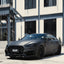 Brushed Metallic Gray Vinyl Car Wrap.