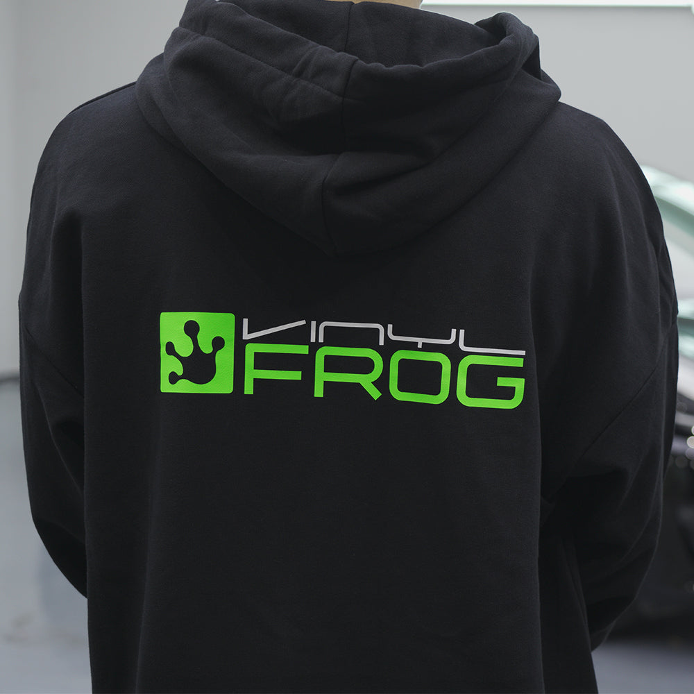 Vinylfrog Full Sleeve Black Hoodie