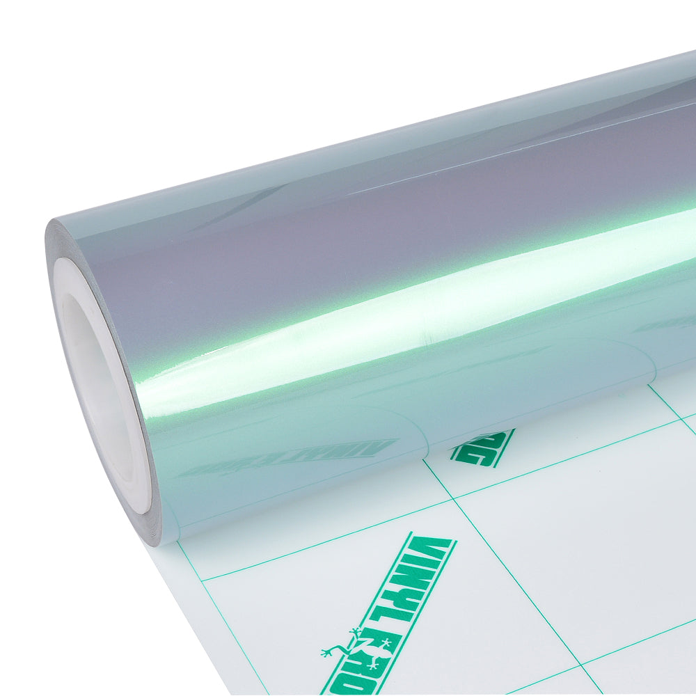 Candy Metallic Magic Gray Green Vinyl Wrap
