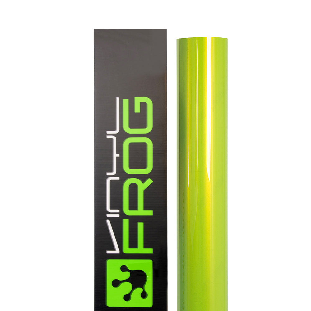 Candy Metallic Neon Yellow Vinyl Wrap