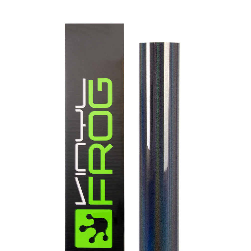 Rainbow Metallic Majestic Dark Gray Vinyl Wrap