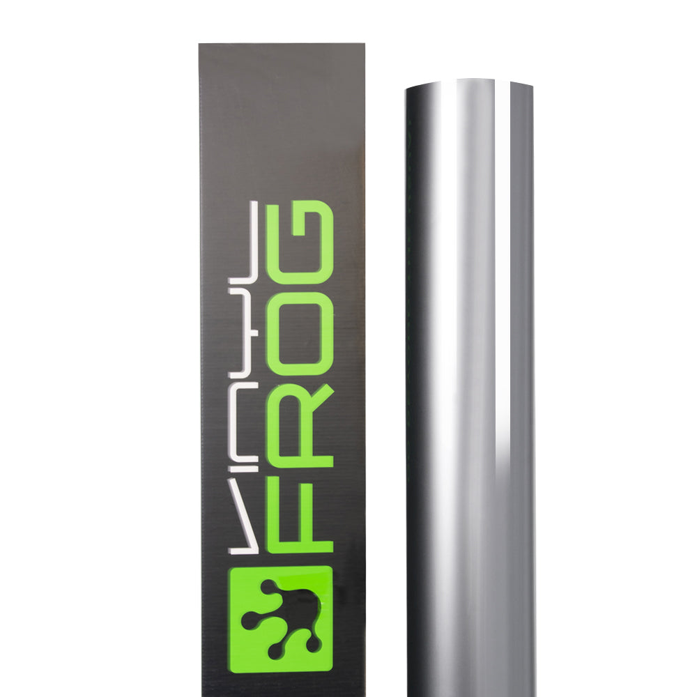 Glossy Metallic Unicorn Silver Vinyl Wrap