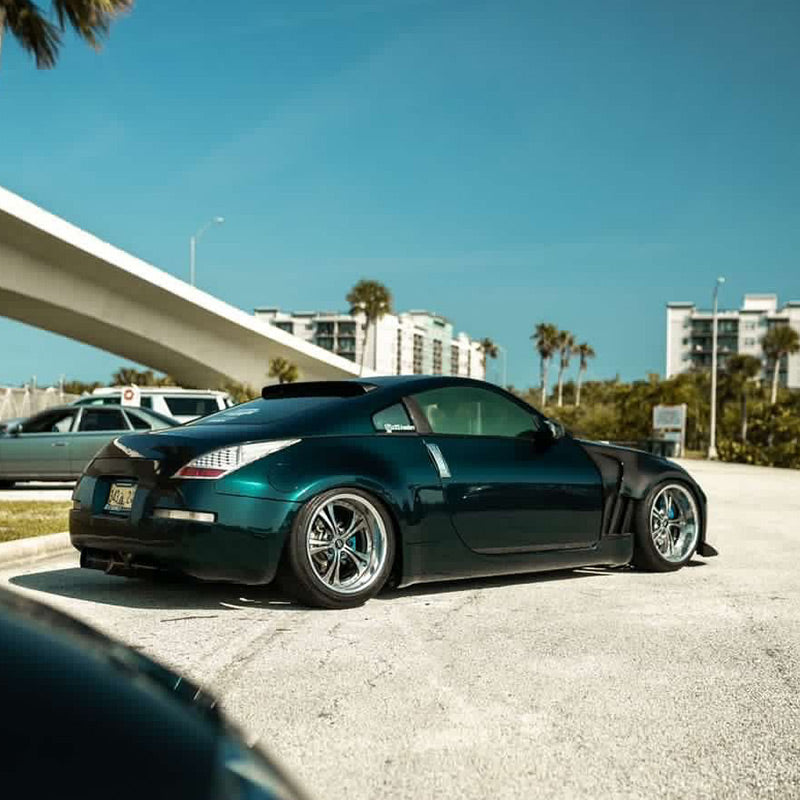 Glossy Metallic British Racing Green Vinyl Wrap