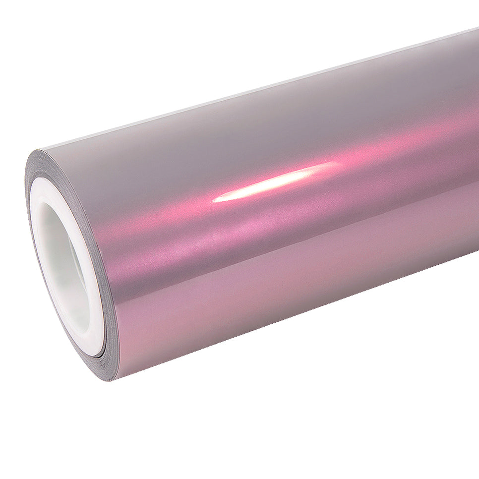 Candy Metallic Gray Pink Vinyl Wrap.