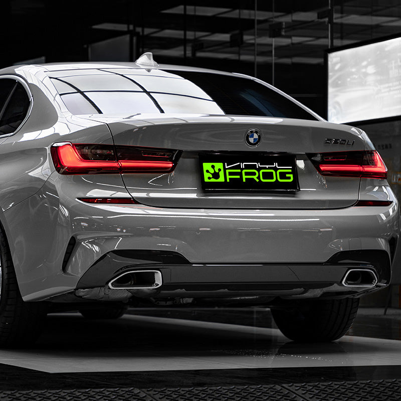 Super Glossy Gentle Gray Vinyl Wrap