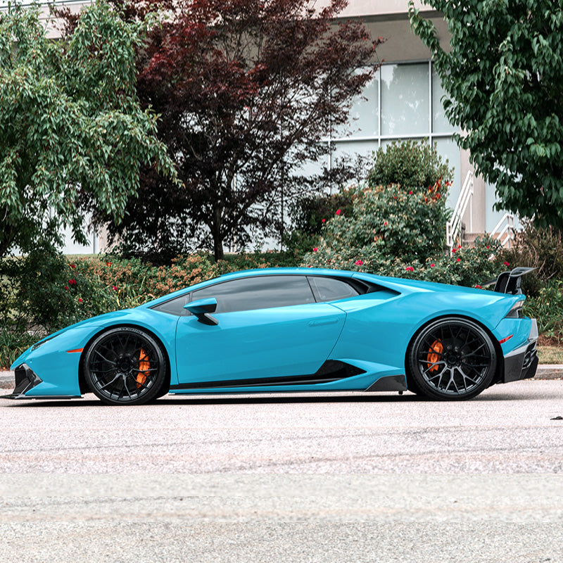 High Glossy Miami Blue Vinyl Wrap