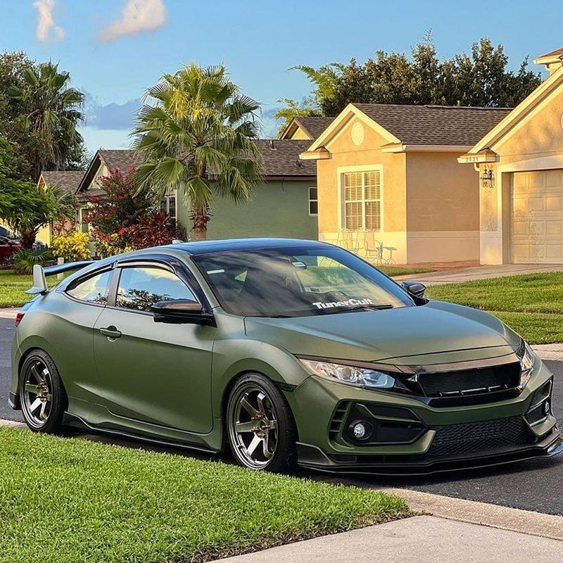 Aluko Matte Military Green Vinyl Wrap 5ft x 16ft