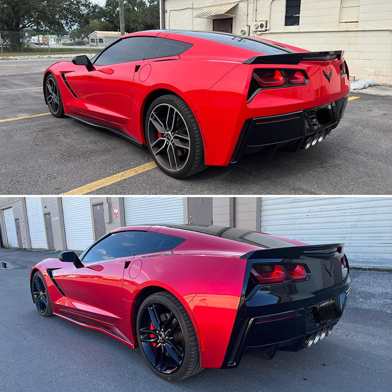 Glossy Metallic Dragon Blood Vinyl Wrap
