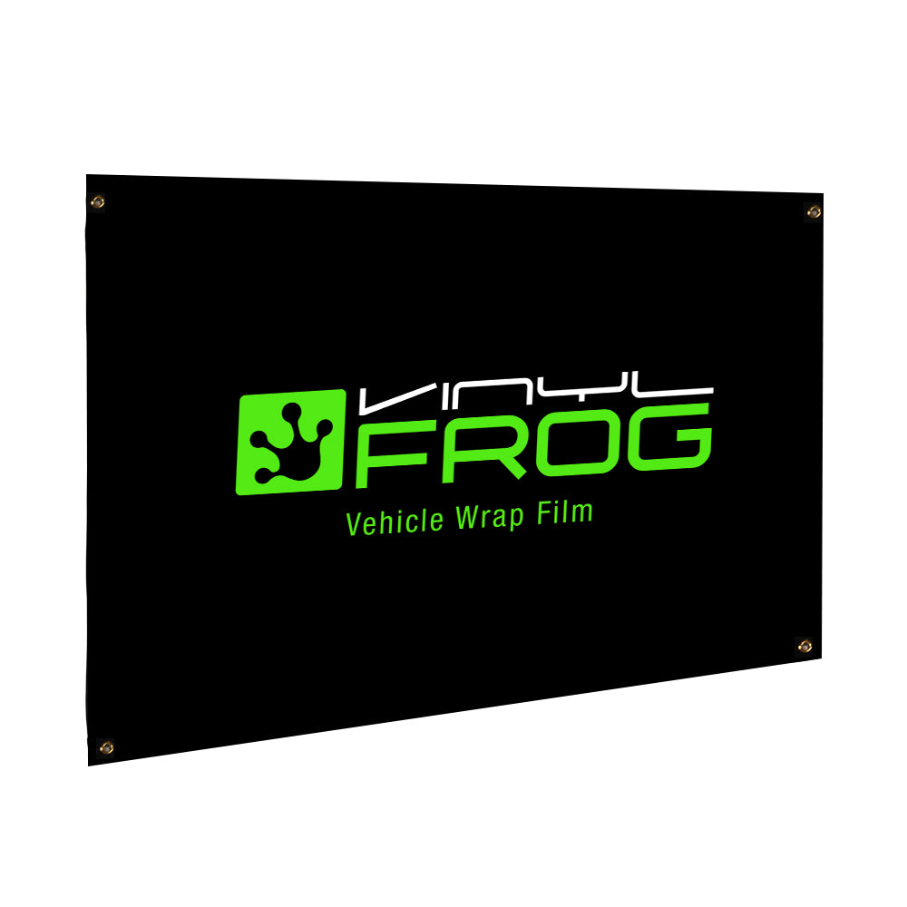 Vinylfrog Black Square Flag