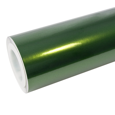 Glossy Metallic La Salle Green Vinyl Wrap – vinylfrog