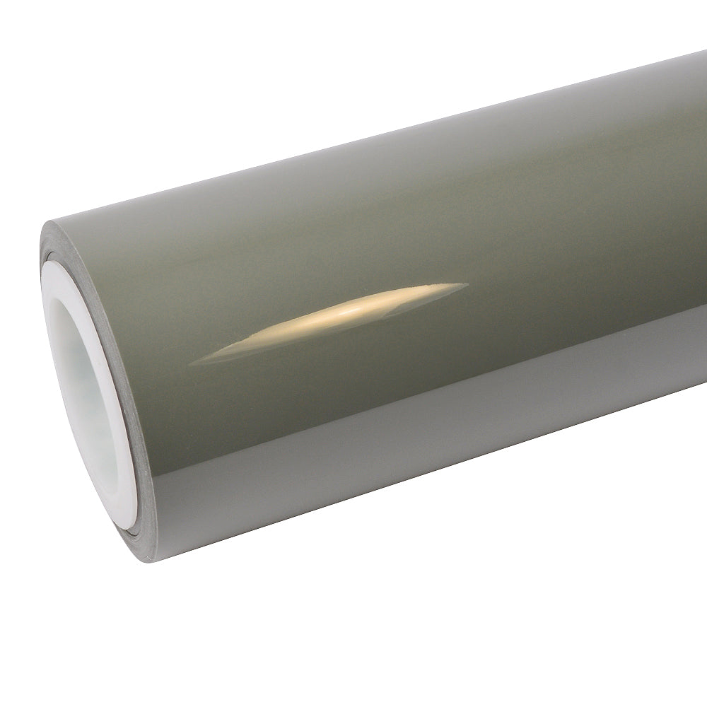 Super Glossy Khaki Green Vinyl Wrap