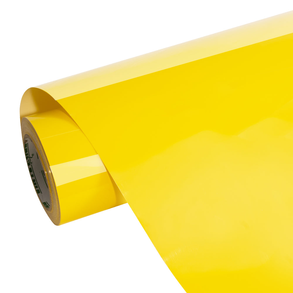 High Glossy Racing Yellow Vinyl Wrap – vinylfrog