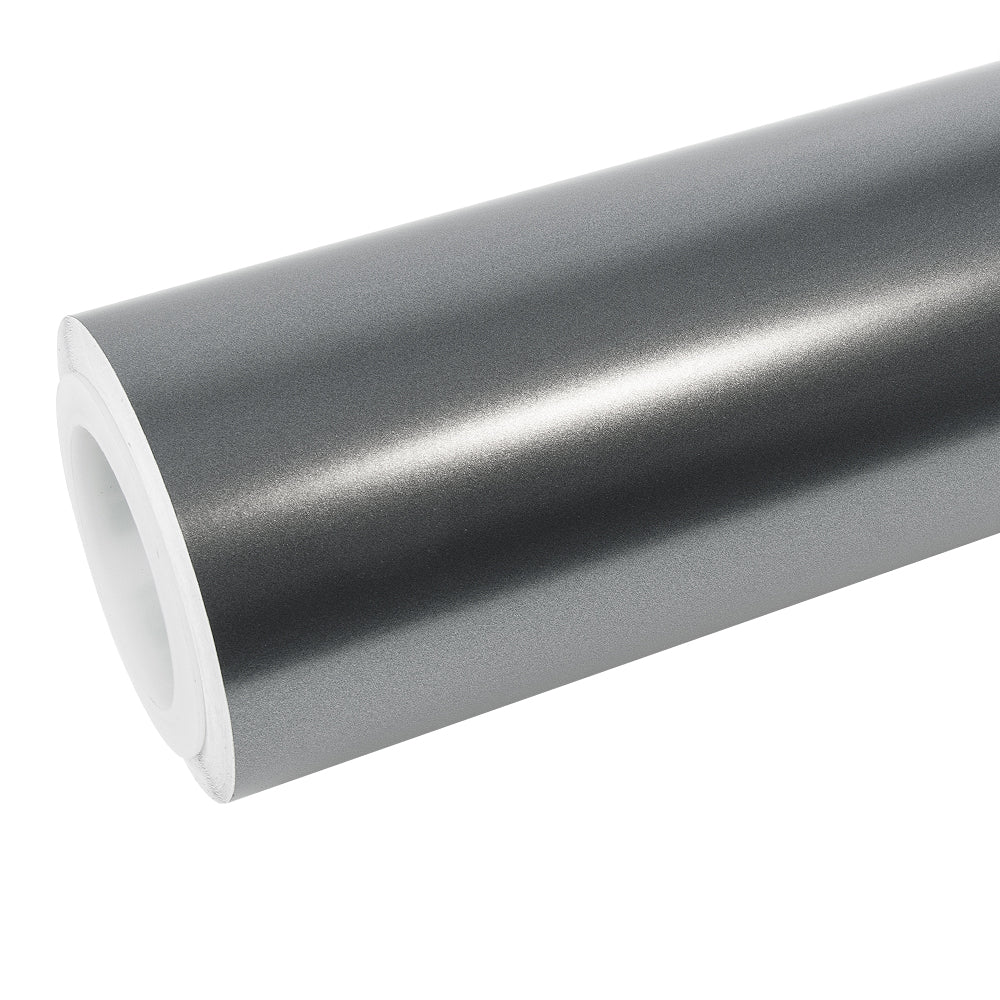 Matte Metallic Titanium Gray Vinyl Wrap – vinylfrog