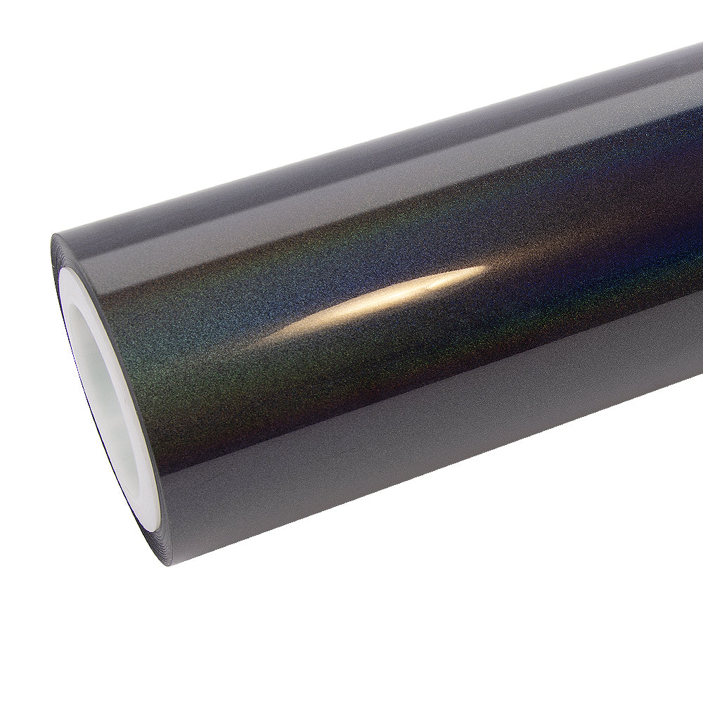 Rainbow Metallic Majestic Dark Gray Vinyl Wrap