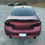 Satin Chrome Chocolate Cosmos Red Vinyl Wrap