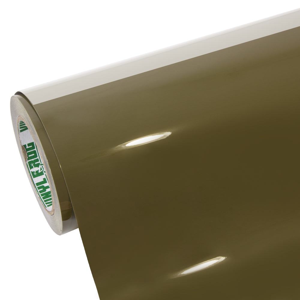 Super Glossy Khaki Green Vinyl Wrap – vinylfrog