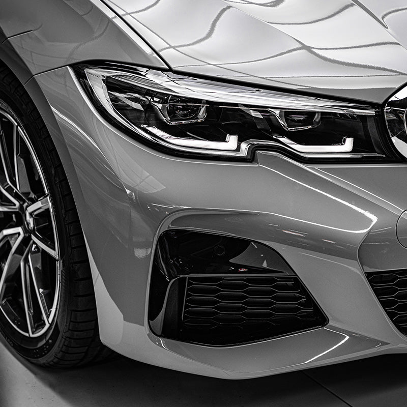 Super Glossy Gentle Gray Vinyl Wrap