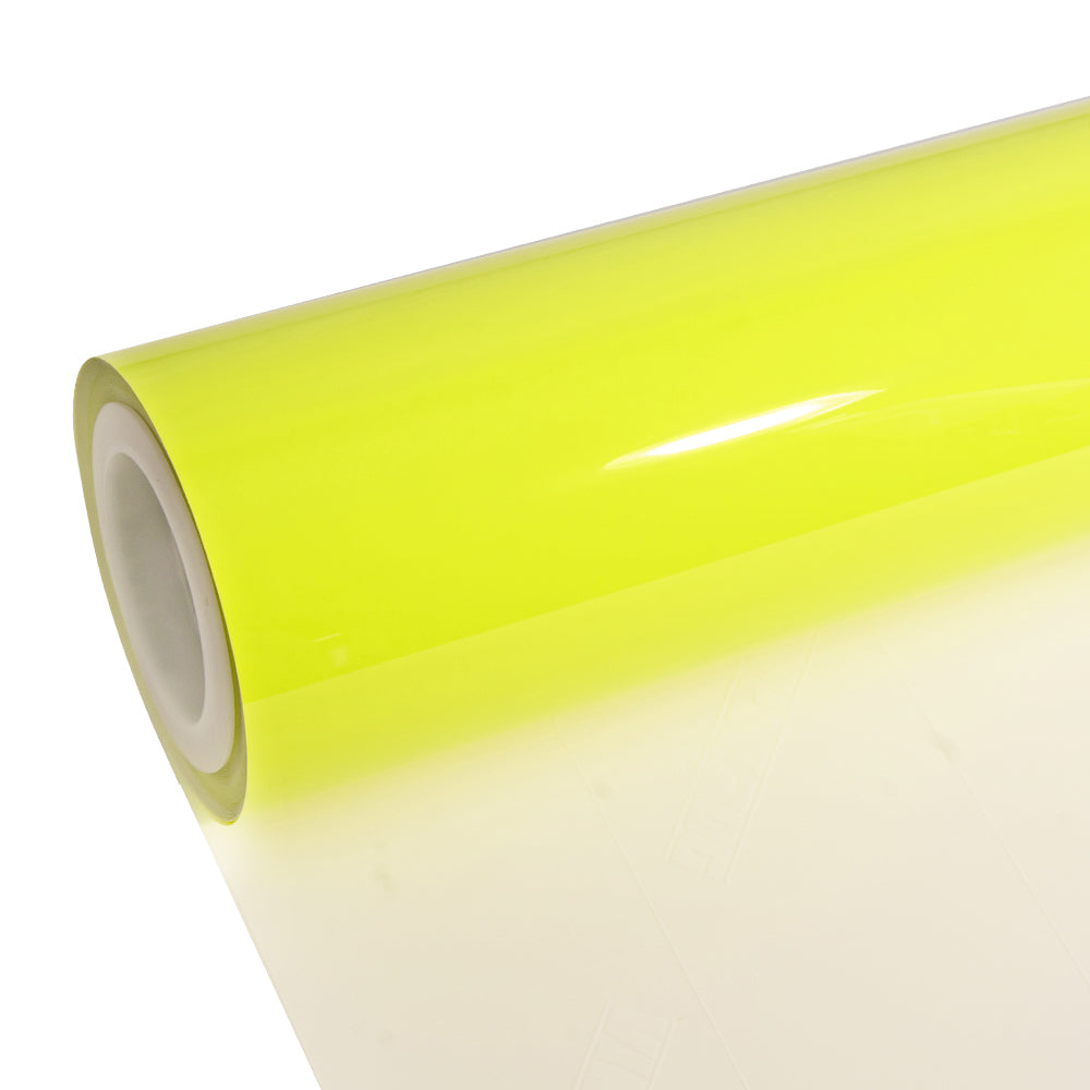 High Glossy Chartreuse Yellow Vinyl Wrap