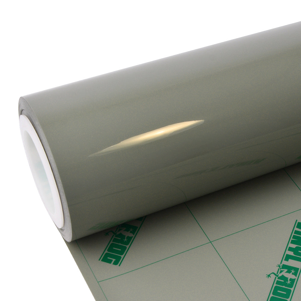 Super Glossy Khaki Green Vinyl Wrap