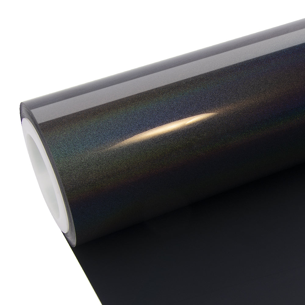 Rainbow Metallic Majestic Dark Gray Vinyl Wrap