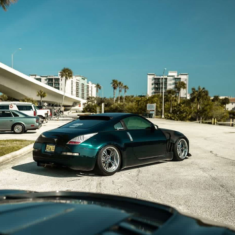 Glossy Metallic British Racing Green Vinyl Wrap