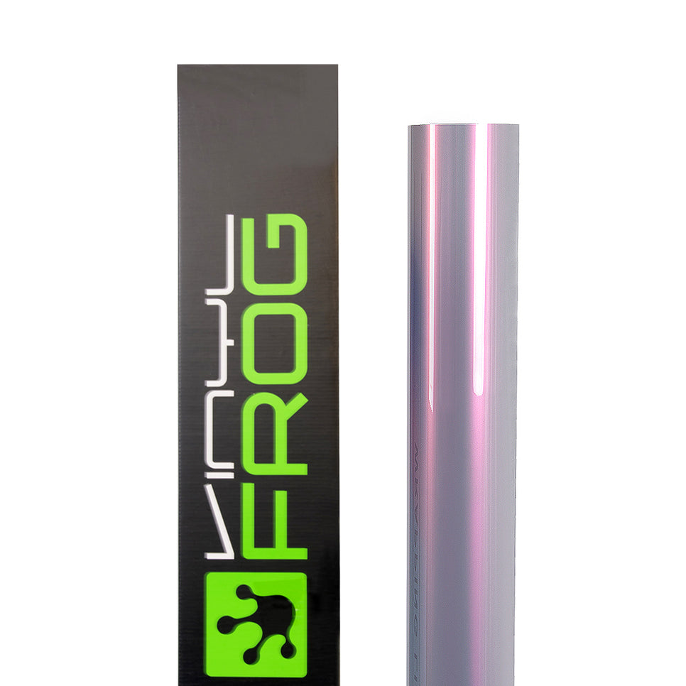 Candy Metallic Gray Pink Vinyl Wrap