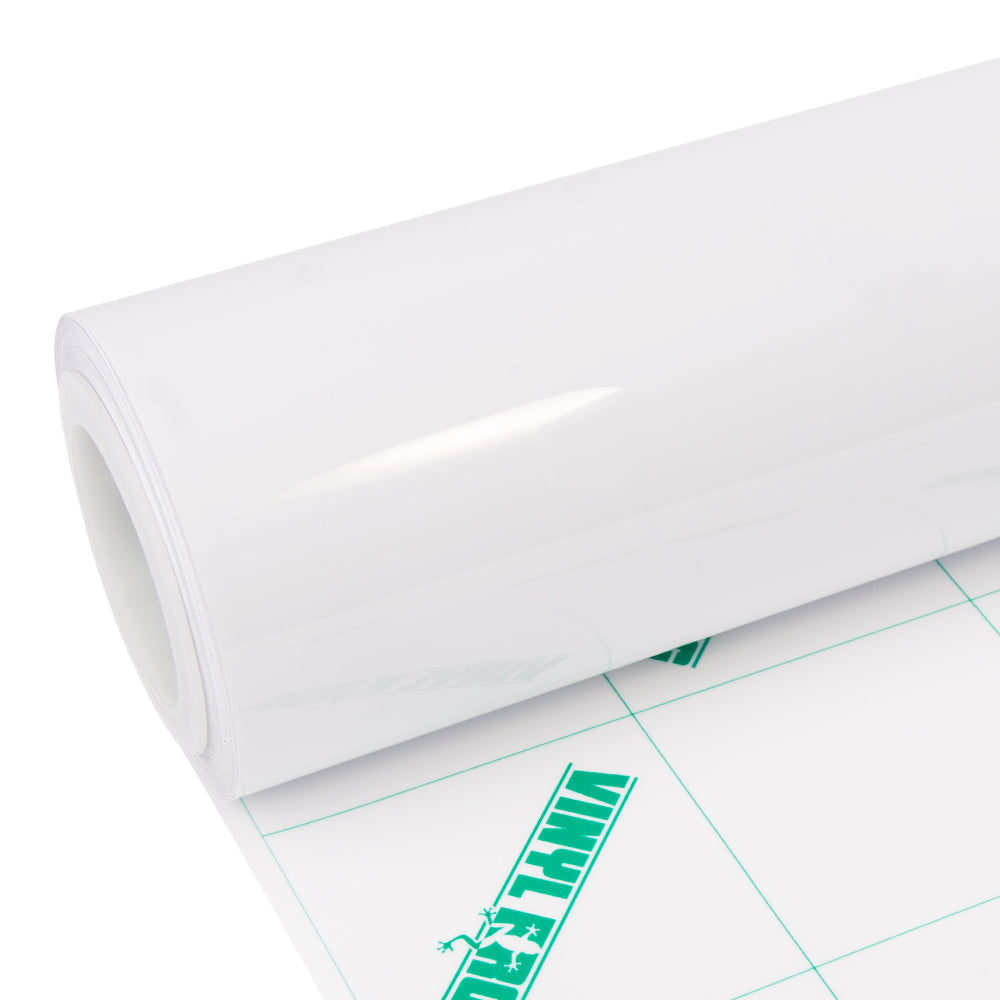 High Glossy Crystal White Vinyl Wrap