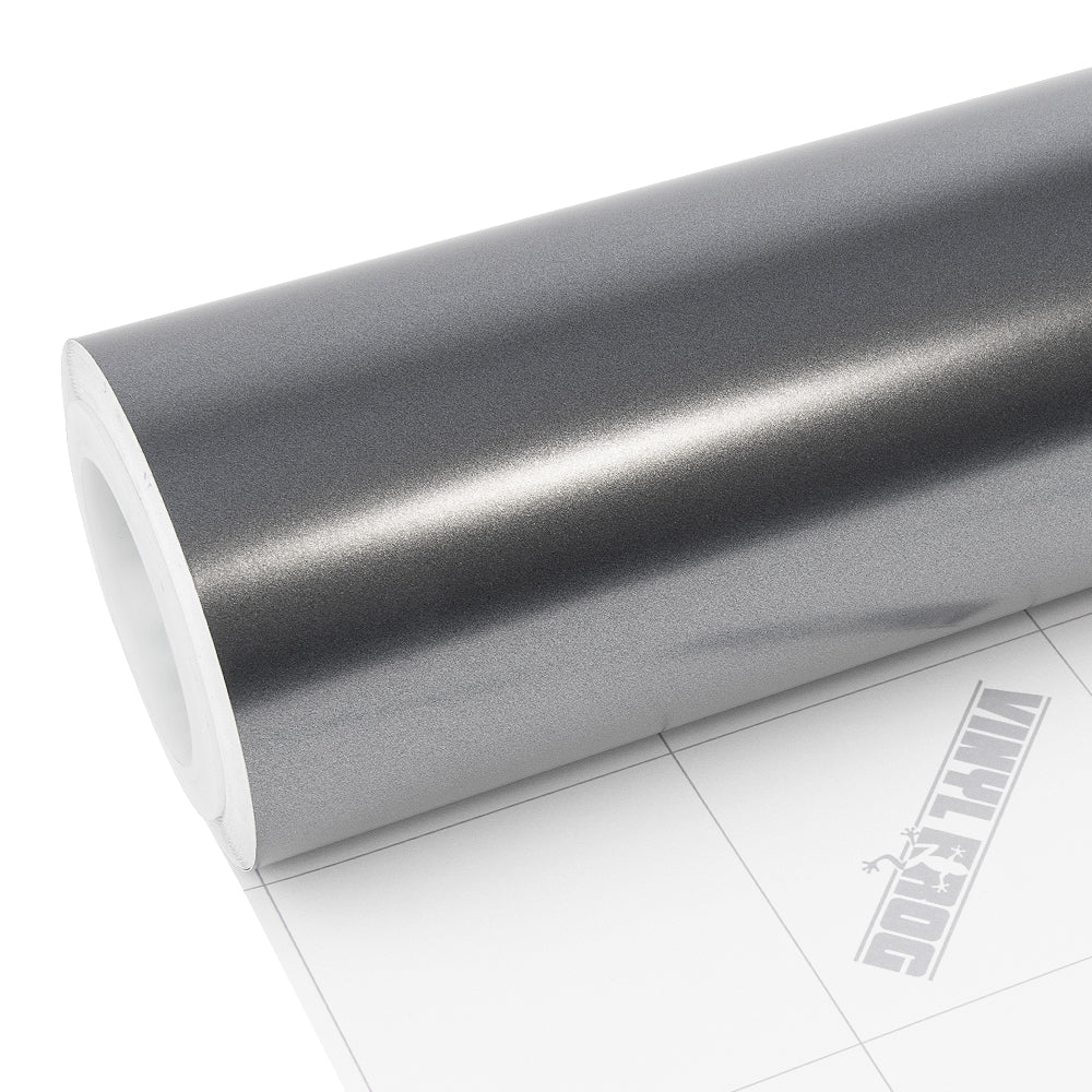 Matte Metallic Titanium Gray Vinyl Wrap – vinylfrog