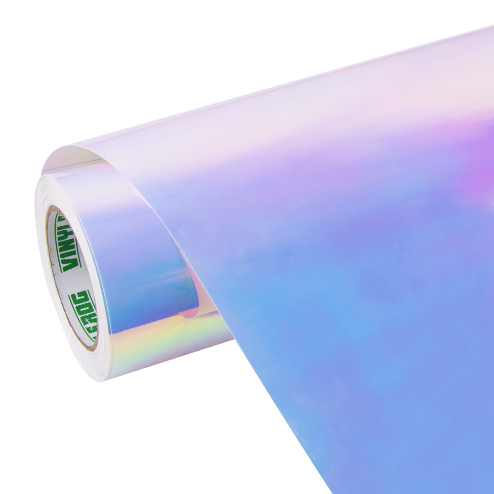 Opal Chrome White Vinyl Wrap (Non-Stretchable)