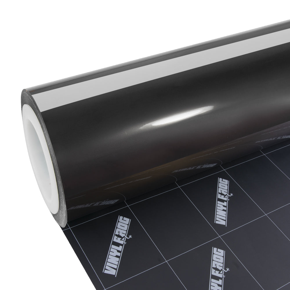Glossy Metallic Silver Gray Vinyl Wrap