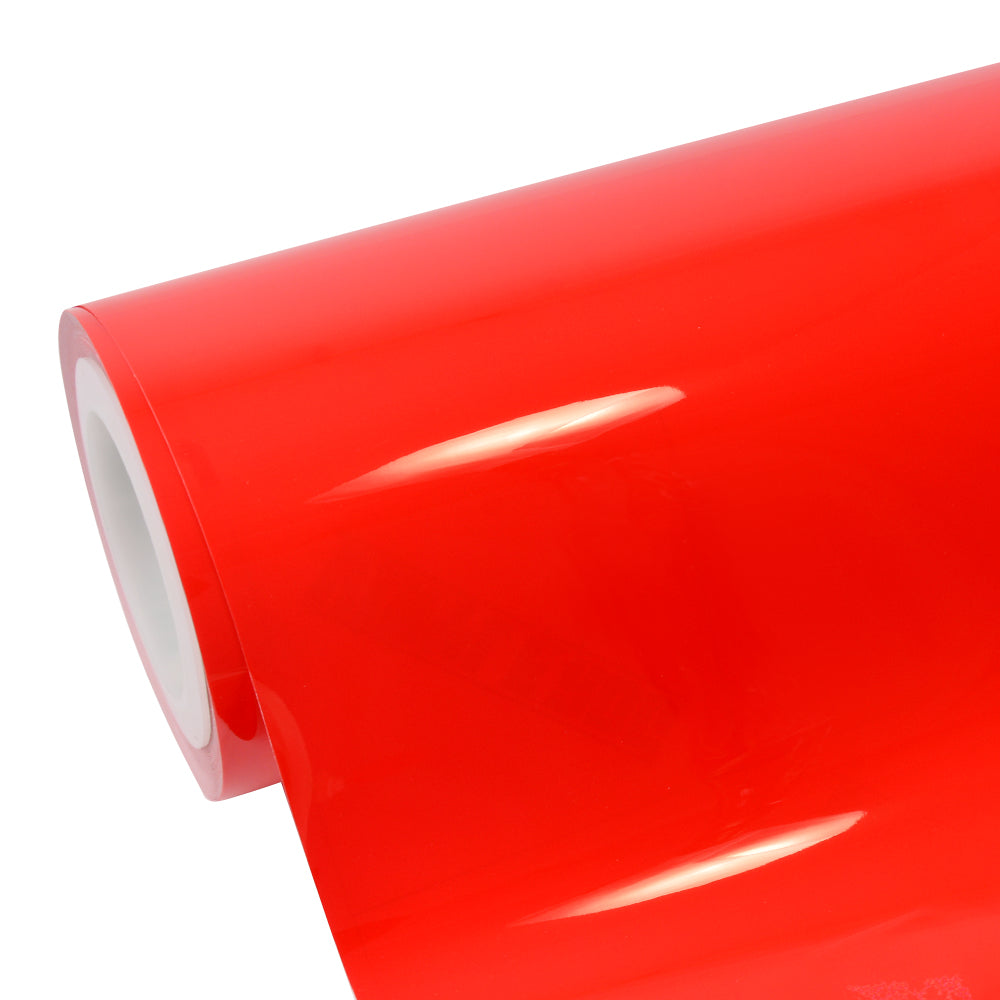 Glossy Metallic Crystal Red Vinyl Wrap – vinylfrog