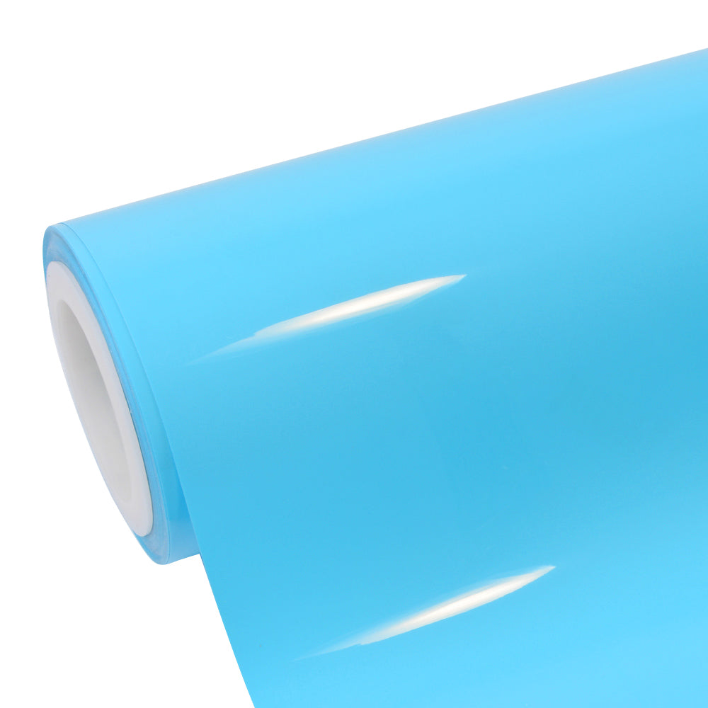 Aluko Super Gloss Glacier Blue Vinyl Wrap 5ft x 33ft