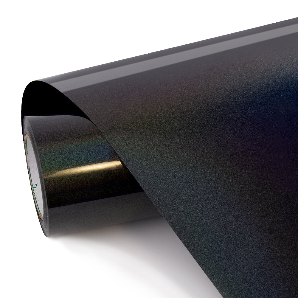 Rainbow Metallic Majestic Black Vinyl Wrap – vinylfrog