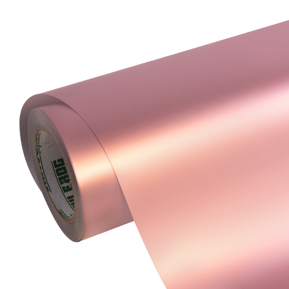 Satin Chrome Silk Rose Gold Vinyl Wrap – vinylfrog