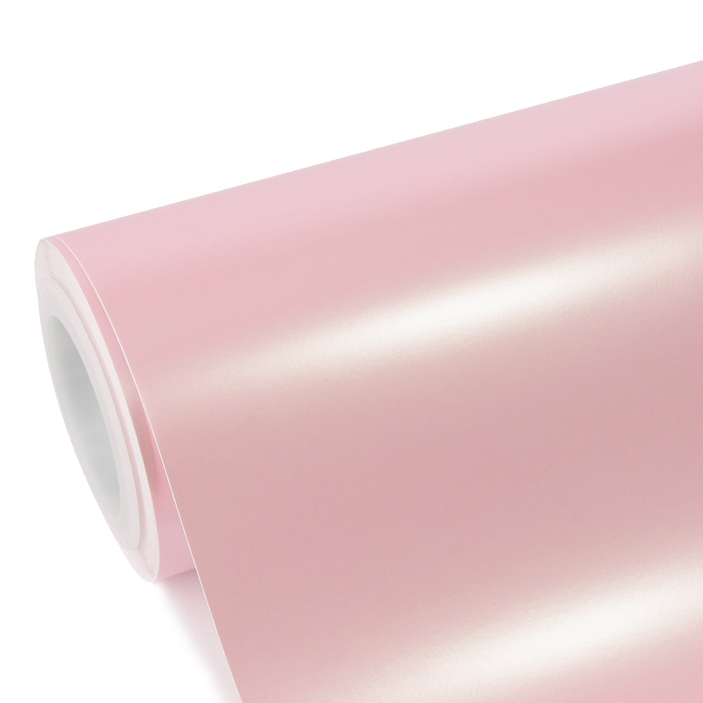 Matte Metallic Pearl Baby Pink Vinyl Wrap