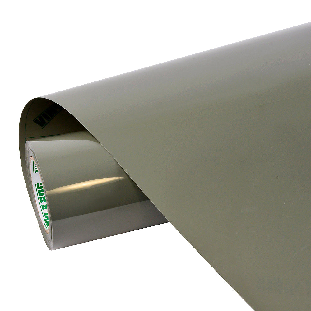 Super Glossy Khaki Green Vinyl Wrap