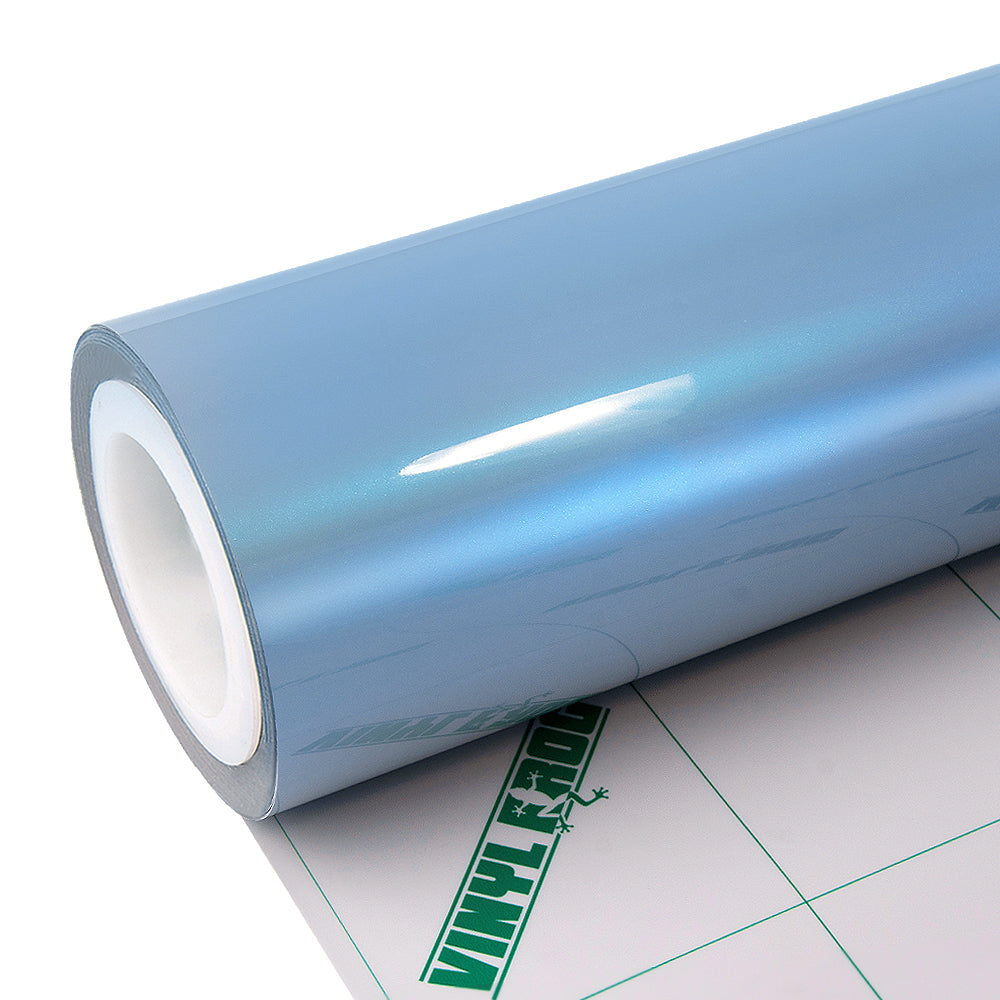 Candy Metallic Dark Gray Blue Vinyl Wrap