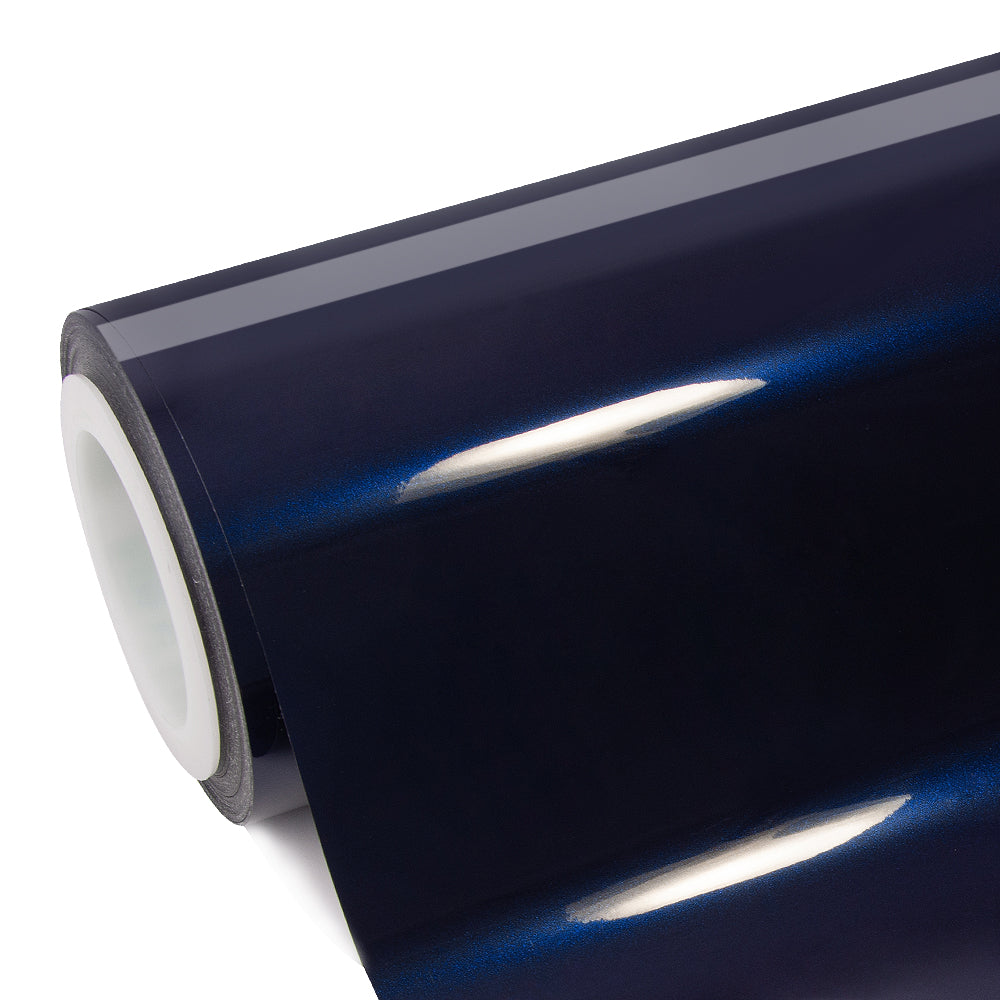 Glossy Metallic Tanzanite Blue Vinyl Wrap