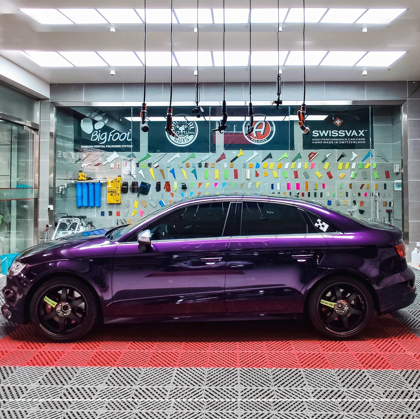 Glossy Metallic Midnight Purple Vinyl Wrap