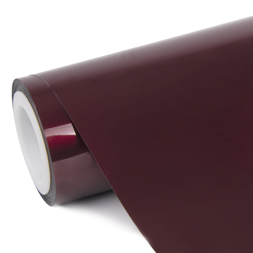 Burgundy Wrapping Paper Roll in Matte or Glossy, Red Gift Wrap for
