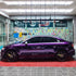 Audi A3 wrapped in Glossy Metallic Midnight Purple vinyl from Vinyl Frog