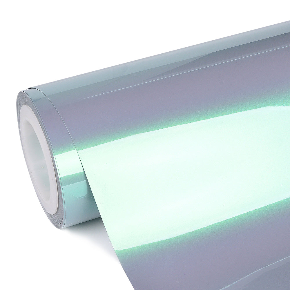 Candy Metallic Magic Gray Green Vinyl Wrap