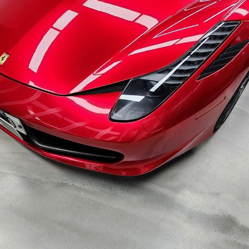 Glossy Metallic Vampire Red car wrap
